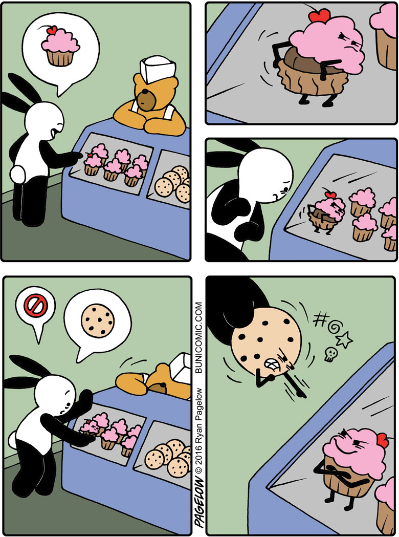 Cupcake égoïste